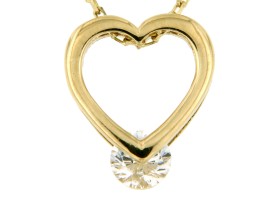 Symbol Chain Spinner Heart