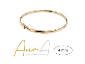 Aura 4mm 61mm small slavenband ovaal
