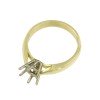 257100100-solitairring-14-karaat-bicolor-goud-bovenaanzicht