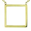 Symbol Chain Open Vierkant
