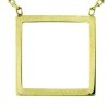 Symbol Chain Open Vierkant