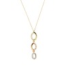 Collier-Hanger-Zirkonia-Ovaal