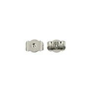 Poussettes 14 kt witgoud