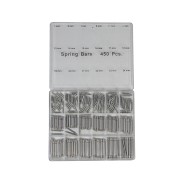 Push pinnen set 450 stuks RVS