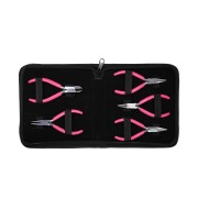 Tangen set groot roze 5 stuks