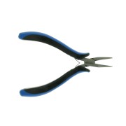 Geïsoleerde schenentang blauw-zwart