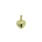 Harthanger geelgoud zirkonia 11 mm