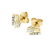 Oorknoppen CZ 21 fantasie zirkonia