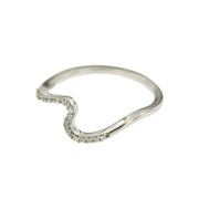 Ring  111 witgoud zirkonia