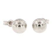 Oorknoppen 28 bal 6 mm witgoud