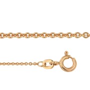 Anker colliers ongeslepen 45 cm roodgoud 0,70 - 2,00 mm