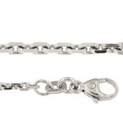 Anker colliers geslepen 45 cm witgoud 0,70 - 1,80 mm