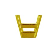 Domino Chaton CE4 geelgoud baquette