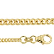 Gourmet colliers 45 cm geelgoud 0,80 - 2,10 mm