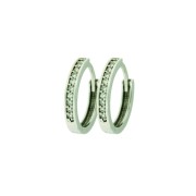 Creool diamant rail HSI 0,15 ct witgoud